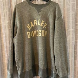 Authentic Harley Davidson XXL Grey Sweatshirt